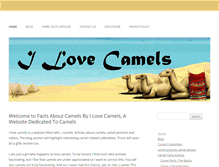 Tablet Screenshot of lovecamels.com